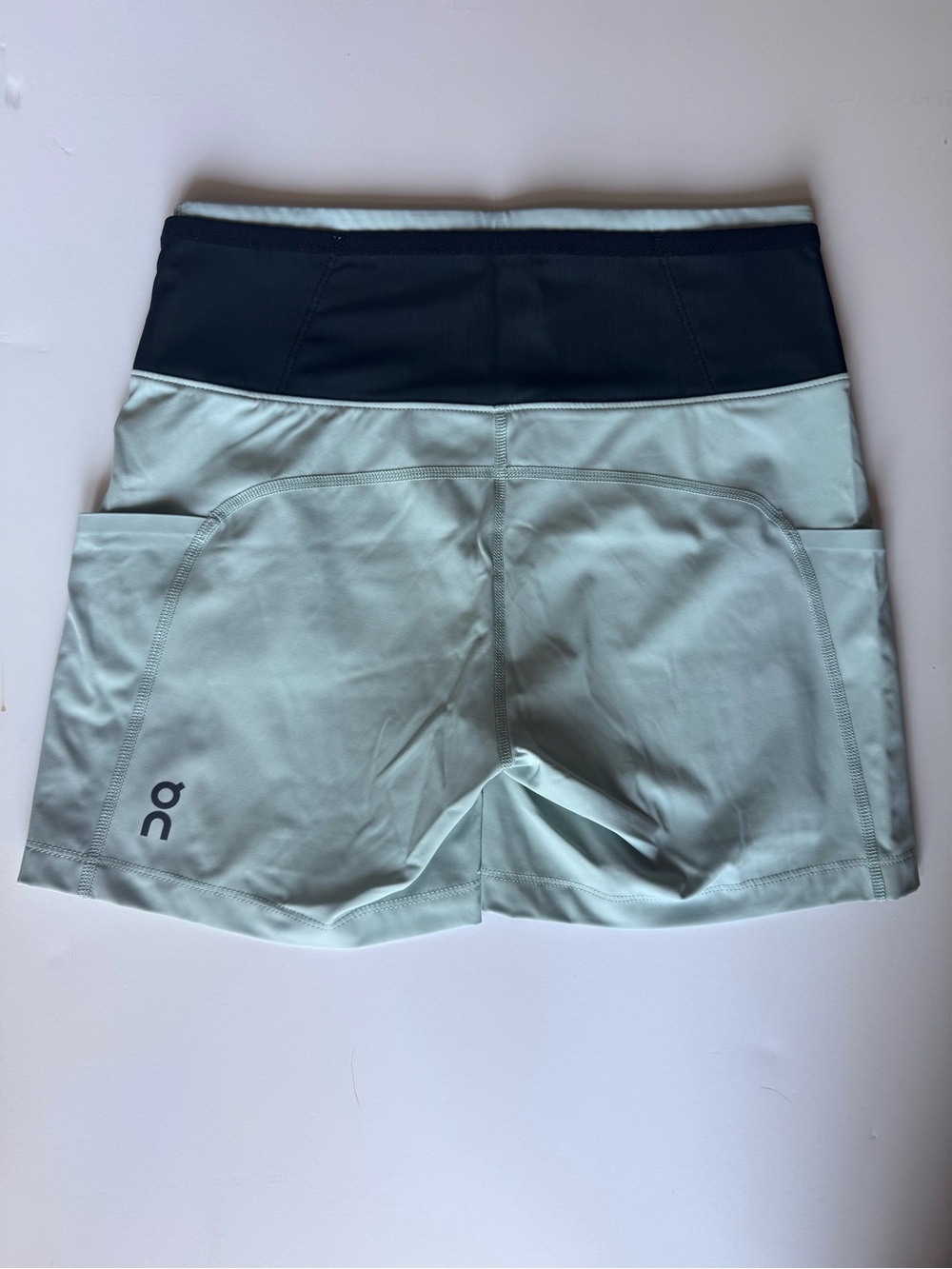 On Sprinter 5” Running Shorts Women's Size S Sea Blue Pockets - Picture 5 of 11